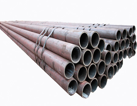 Q235 ब्लैक हॉट रोल्ड सीमलेस स्टील पाइप ASTM A53 Gr.B कार्बन एरव वेल्ड राउंड