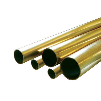 C11000 C12000 99.9% कॉपर ब्रास ट्यूब राउंड 0.1-8.0mm 0.03-2.5mm